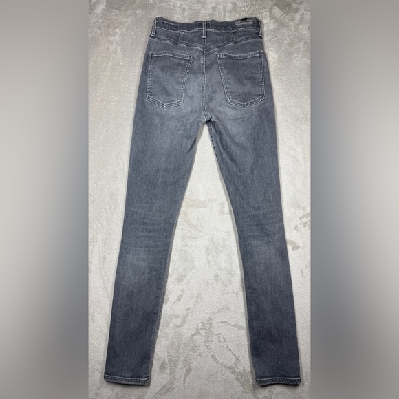 Citizens of Humanity COH Chrissy Ultra High Rise Skinny Grey Zip Fly Jeans 27 - Picture 11 of 16